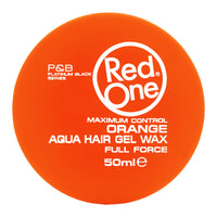 Redone Hair Styling Aqua Wax Orange 2 x 50 ml | Travel Size | Firm Hold | Hair Gel Wax | Ultra Hold | Men & Women Hair Wax | Watermelon Scent | 2 PCS