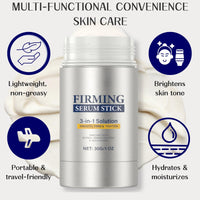 Shefave Retinol Firming Serum Stick, 3-in-1 Advanced Retinol Face Stick, Anti Wrinkle Firming Serum for Smooth, Firm & Tighten Face, Neck, Jawline, Nourishing Anti Aging Eye Balm Cream for All Skin Types, 30G