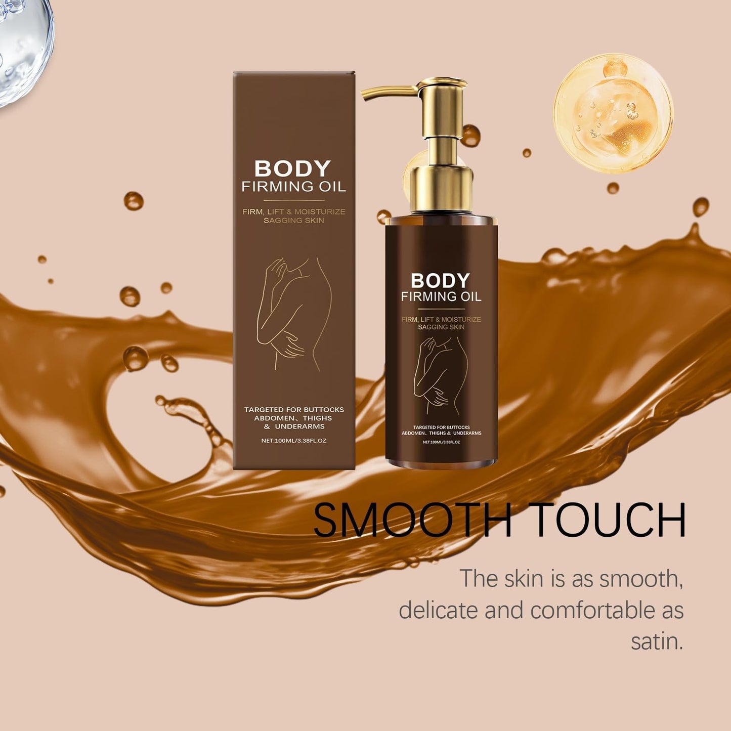 Xunzhi Magic Body Firming Oil 100ml,Magic Luxury Body Oil,Firming Bo/dy Lotion,Collagen Lifting B/ody O/il,M/agic Massage O/il,Hydrating B/ody Tightening Lotion,Bo/dy Moisturizing Oi/l,Moisturizing L/otion