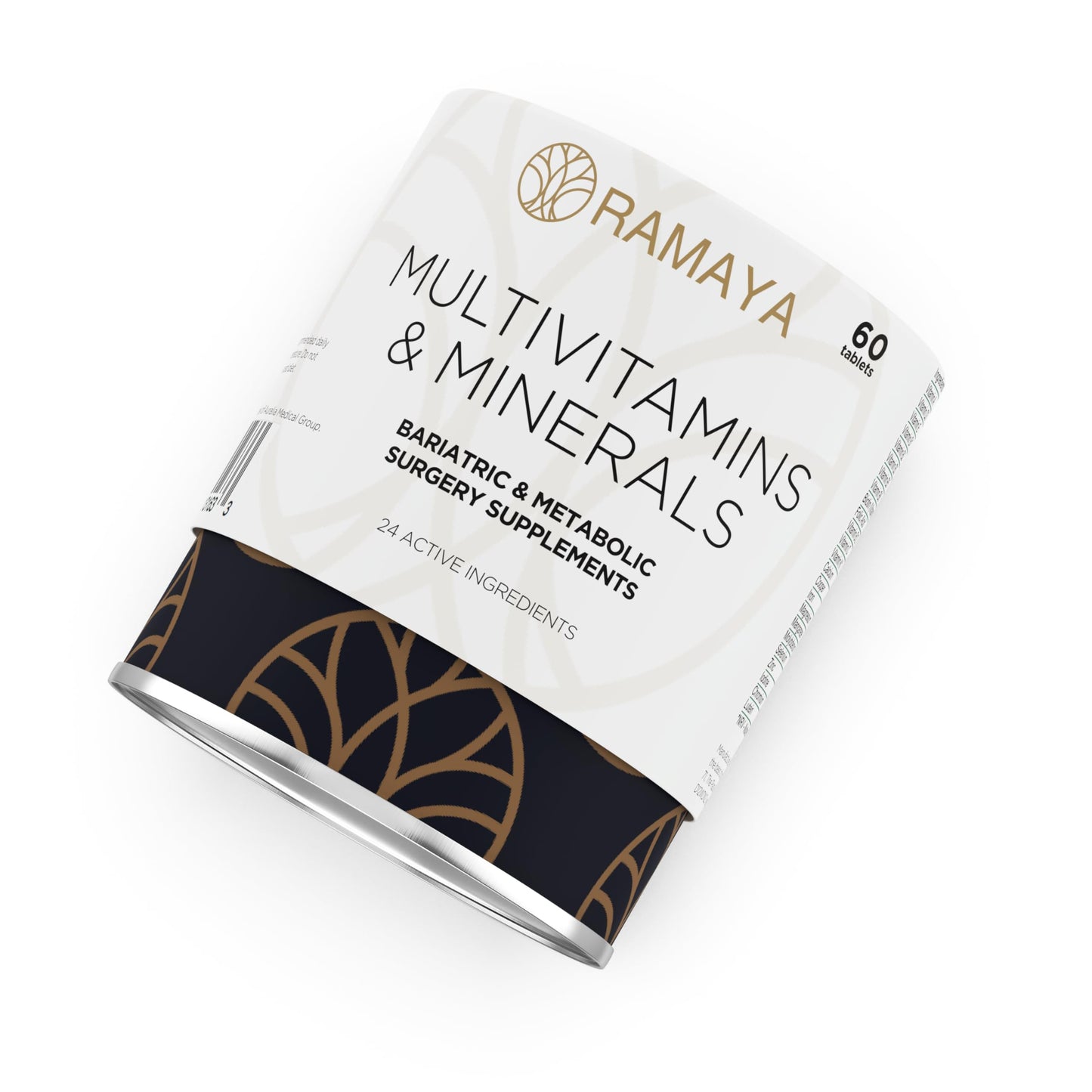 Auralia Medical Group Bariatric Multivitamins with Iron & Calcium + Minerals 1 PER Day Vitamins Gastric Bypass Sleeve Supplements 60 Tablets (2-Month Supply)