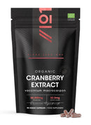 Organic Cranberry Extract 52,500mg – 180 Vegan Capsules – High Strength 52.5mg Anthocyanins Cranberry Extract (Vaccinium Macrocarpon) – by Alpha01