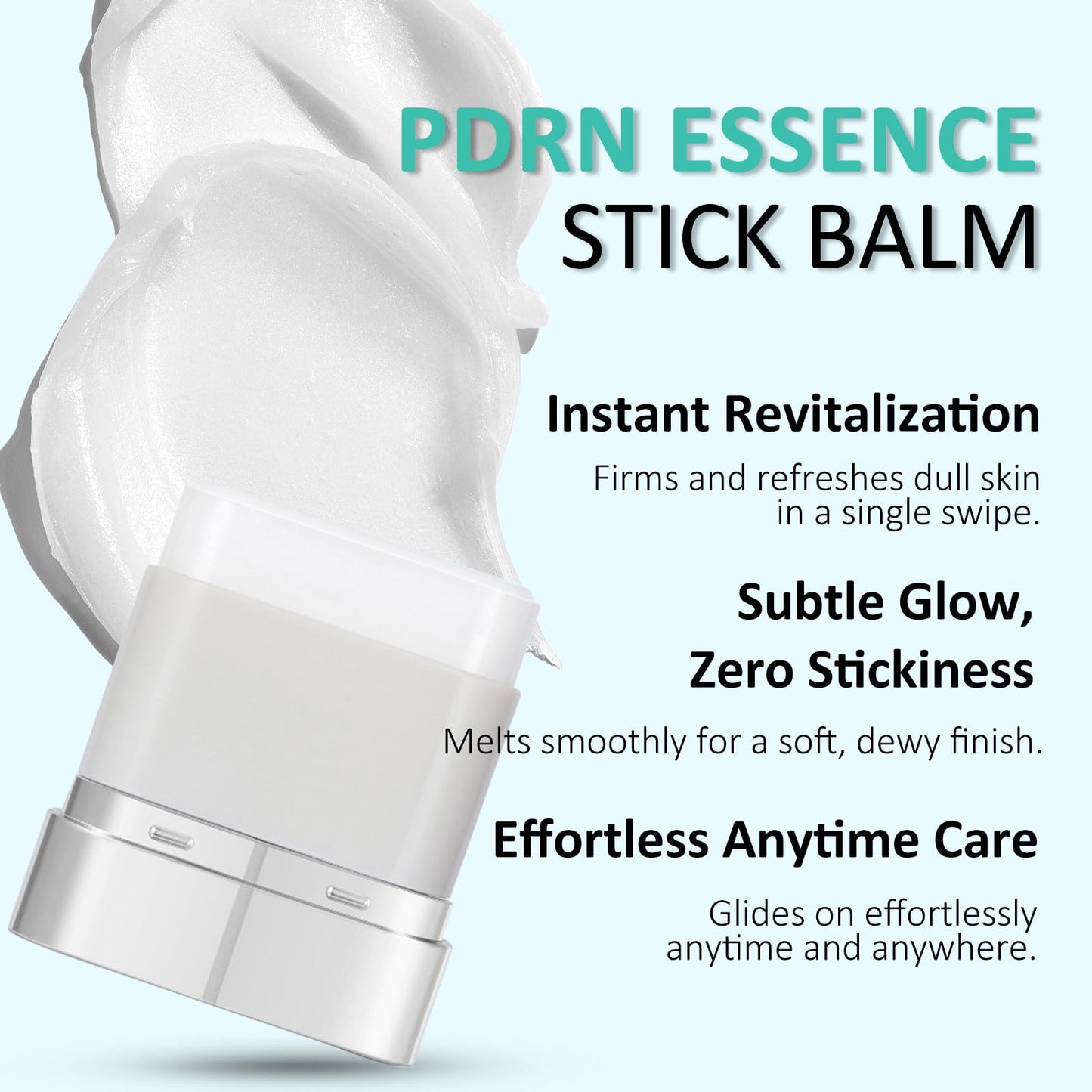 Shefave PDRN Essence Stick Balm, PDRN Collagen Anti Wrinkle Face Cream, PDRN Serum Firming Cream For Loose Skin, All-In-One Eye & Neck Treatment, Makeup Primer & Face Treatment Balm, Plumping & Hydrating (2)