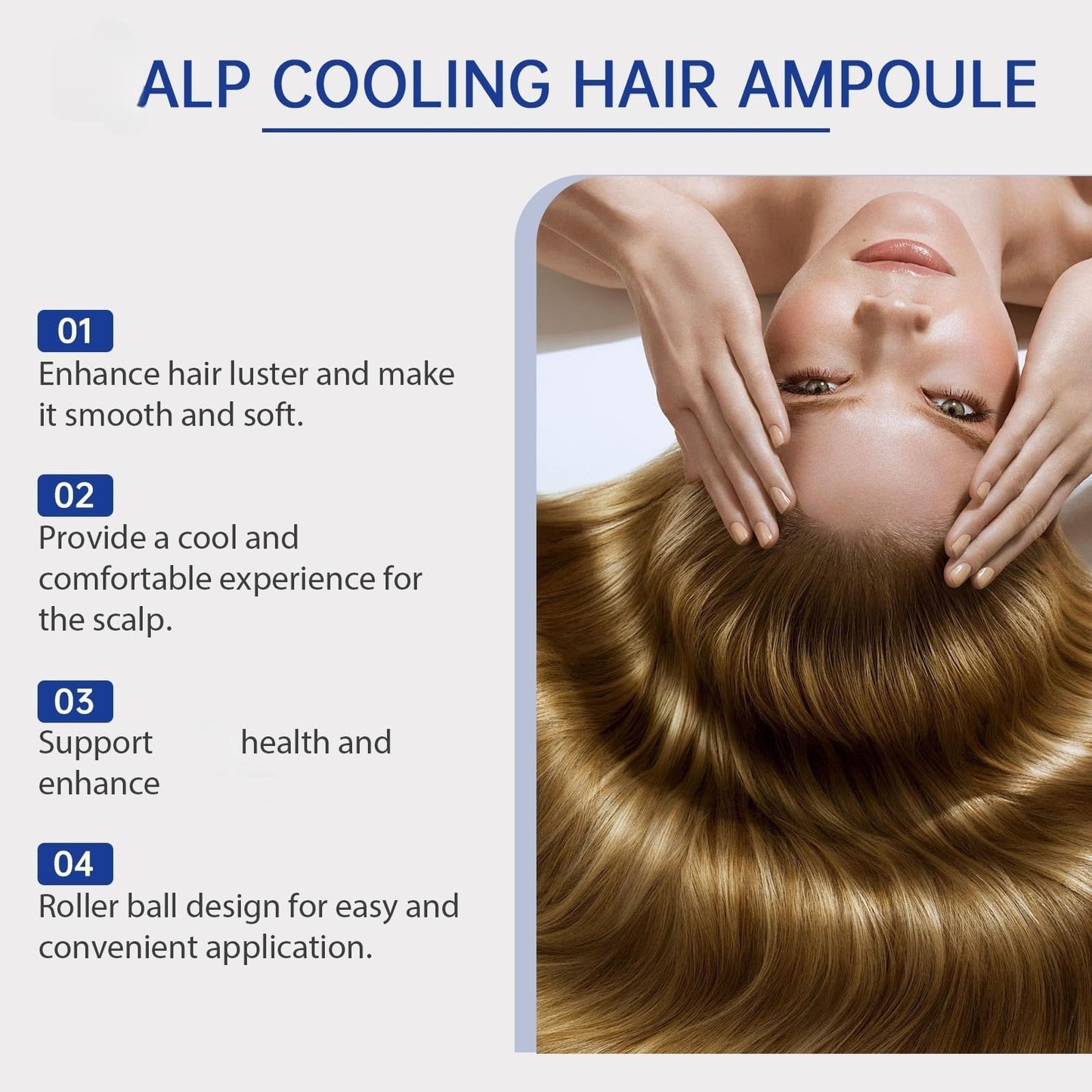 Sca/lp Cooling Hair Ampoule,Sc/alp Hair Ampoule Cooling Hair Ampoule,Hair Serum for Hair Loss,S/calp Cooling & Refreshing,Hair Loss Treatment,Hair Strengthen & Grow,Hair Growth Serum