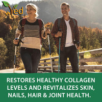VED Vitafair Collagen Plus Coconut Oil, Vitamin C, hyaluronic Acid, 860 Mg 90 Vitafair Blend of Collagen, Coconut Oil, Vitamin C& Hyaluronic Acid, Support The Condition of Your Skin, 860 mg 90 Soft Gel