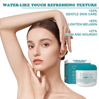 Body Souffle 85g Firming Neck Cream with Spoon Ultra Hydrating Crepe Skin Firming Cream Crepe Eraser for Women Skincare Body Cream for Deep Hydration for Use on Neck Chest Arms and Legs