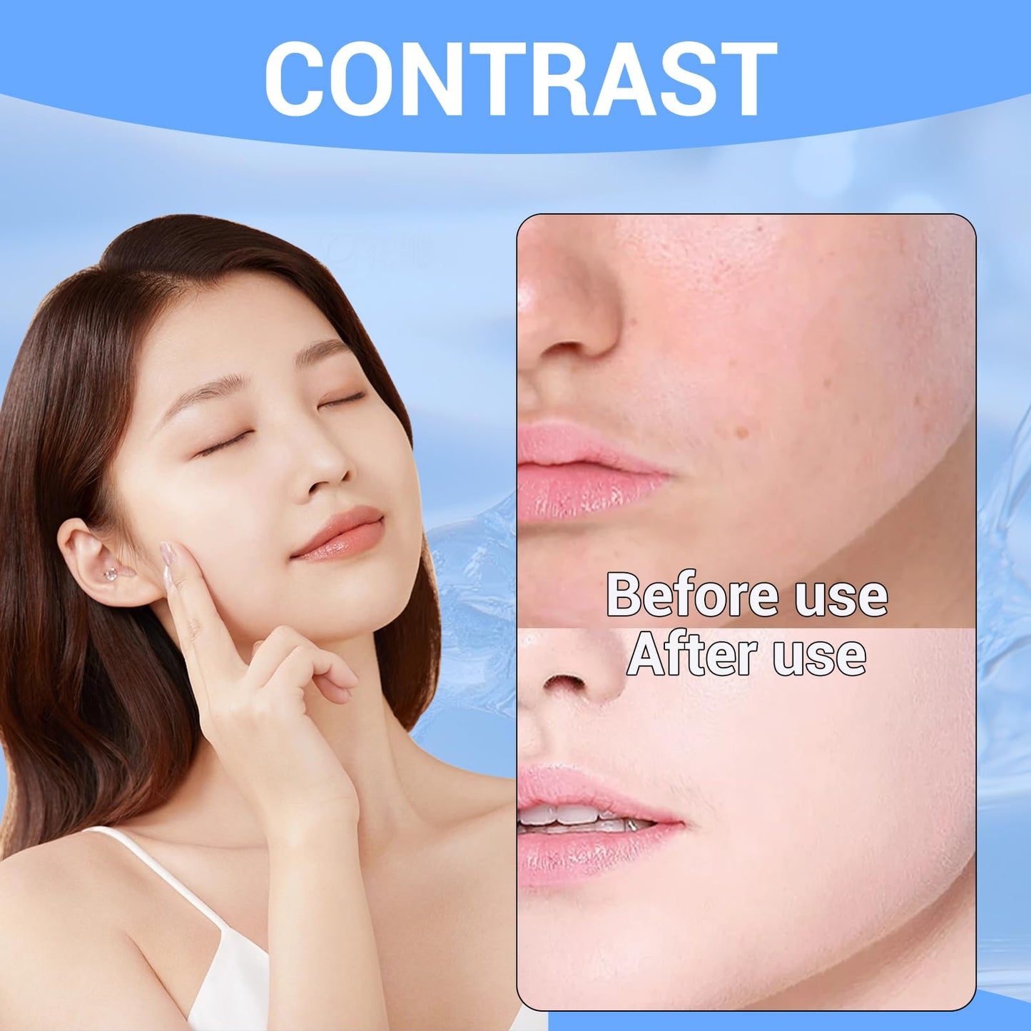 Asheyya Centella Clay Mask Stick, Portable Quick Clay Stick for Face Moisturizing Skin Barrier Fix