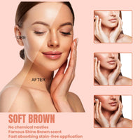 Xinyig 60ml Sunless Tanning Drops,Natural/Glow Instant Ta/nning Serums,Self Tan/ning Lotion,Tan Enhancer without Sun,T/an Accelerator,Tanni/ng Lotion for Sunbeds,Face Ta/nning Drops,Face T/anning Moisturiser