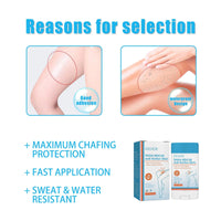 Anti-Chafe Stick,Useful Anti-Chafing Cream,Anti Friction Stick,Anti-Chafe Balm,Thigh Anti-Chafe Stick,Thigh Rubbing Balm,Anti-Chafing Gel,Glide Anti-Chafing Stick,Running Chafe Stick for Heel