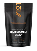 ALPHA01 Hyaluronic Acid Supplement 600mg (800-1500 KDA) - 90 Vegan Triple Strength Hyaluronic Acid Capsules - 3 Month Supply - Natural Skin, Hair & Joint Supplement for Women & Men - Superior Absorption