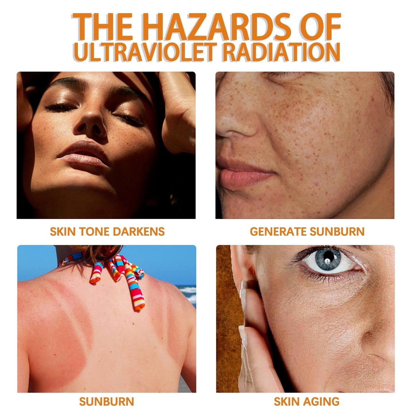 Maggikey SPF 100 Sunscreen - Face Sunscreen - Waterproof Moisturiser With UVB/UVA Protection Sun Cream - Factor 100 Sun Cream Anti Wrinkle Prevent Sunburn 50g