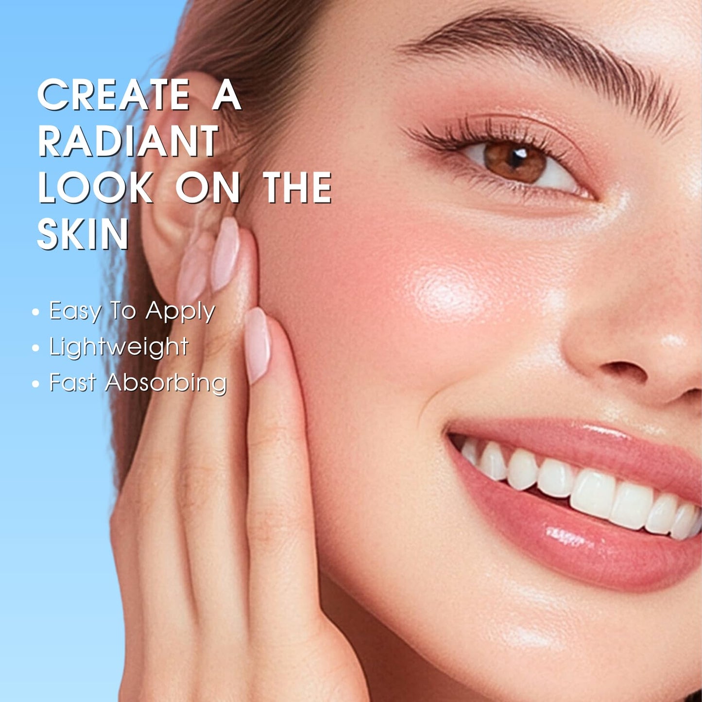 TBeautfave Sunscreen Stick, Sunscreen SPF 50+, Sun Stick for a Face Body, Face Sun Cream SPF 50, Suncream Face Stick for Dewy Glow, Water Resistant, Non-Greasy, Refreshing, Travel Size, 20g