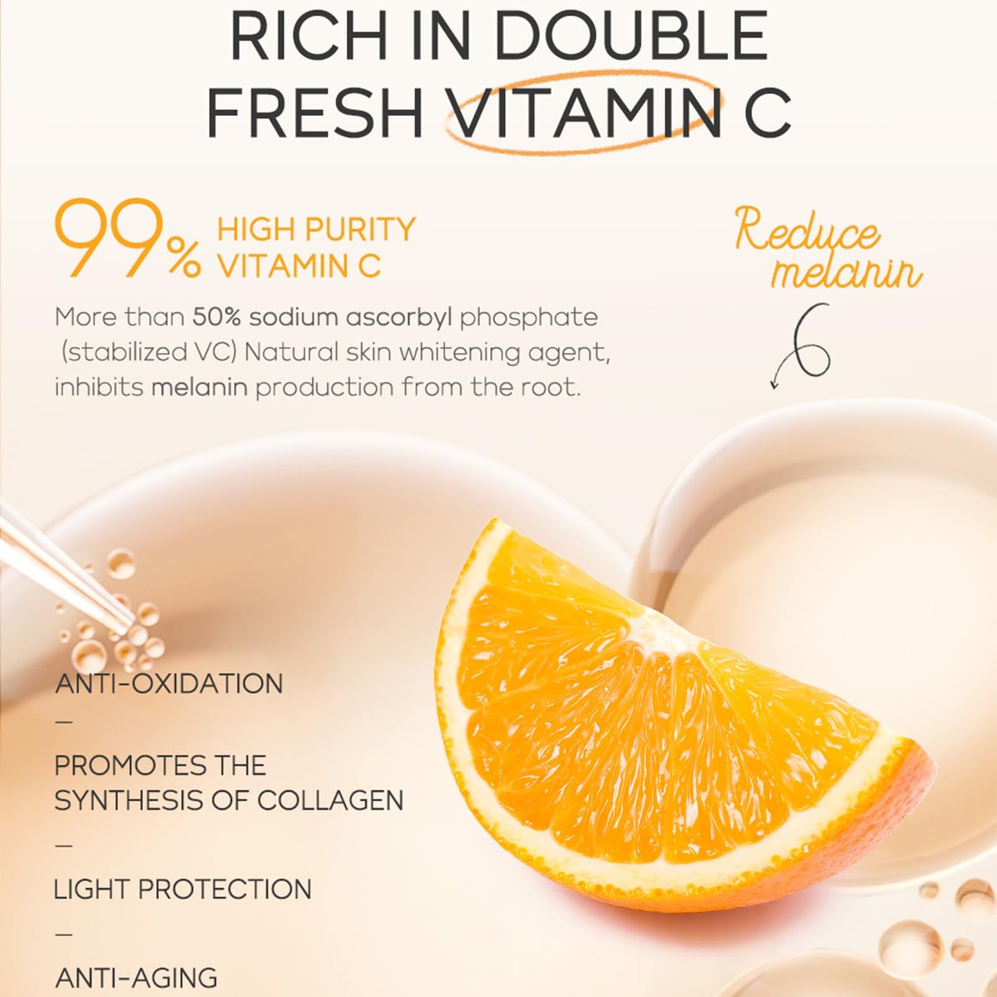 ChicNana Skincare Set, Vitamin C Skin Care Sets & Kits -Cleanser, Toner, Serum, Eye Cream & Face Cream, Hair Care Gift Set for Teenage girls, Facial Care Kit for Radiant Skin, Pamper Sets for Women Gifts(5PCS)