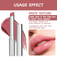 DOOCECIY Honey Lipstick, Pink Moisture Shine Hydrating Lipstick