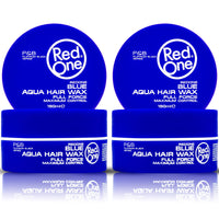 Redone RedOne Hair Styling Wax Blue 2x 150 ml |Strong Hold l | Hair Gel Wax | Ultra Hold | Men & Women Hair Wax | Bubblegum Scent | Maximum Control
