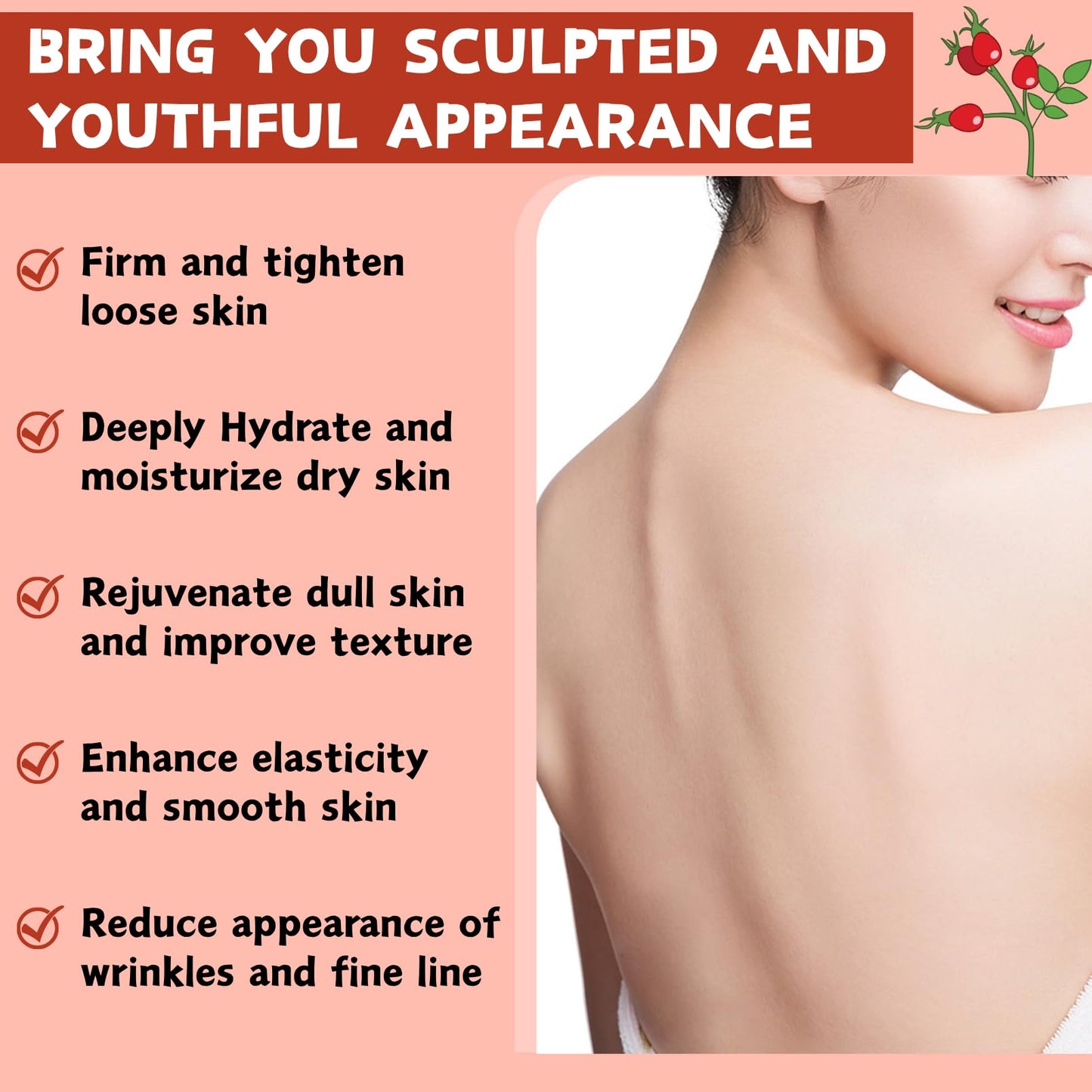 ISBEAUSOLS 2PCS Magic Body Firming Oil, Magic Luxury Body Oil, Moisturising Body Oil for Women, Hydrate & Tighten Loose Skin, Reduce Fine Line & Wrinkles, Imporve Skin Tone, Friendly to All Skin Types, 100ml × 2