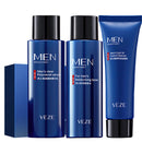 HAORQEE Mens Skincare Gift Set for Teenage Boys, Simple Skin Care Sets & Kits, Hydrate Brightening Sets for Teenagers Boyfriend, Includes Cleanser-Toner-Lotion(3PCS)-Clean Pore Oil Control Moisture Hydrate