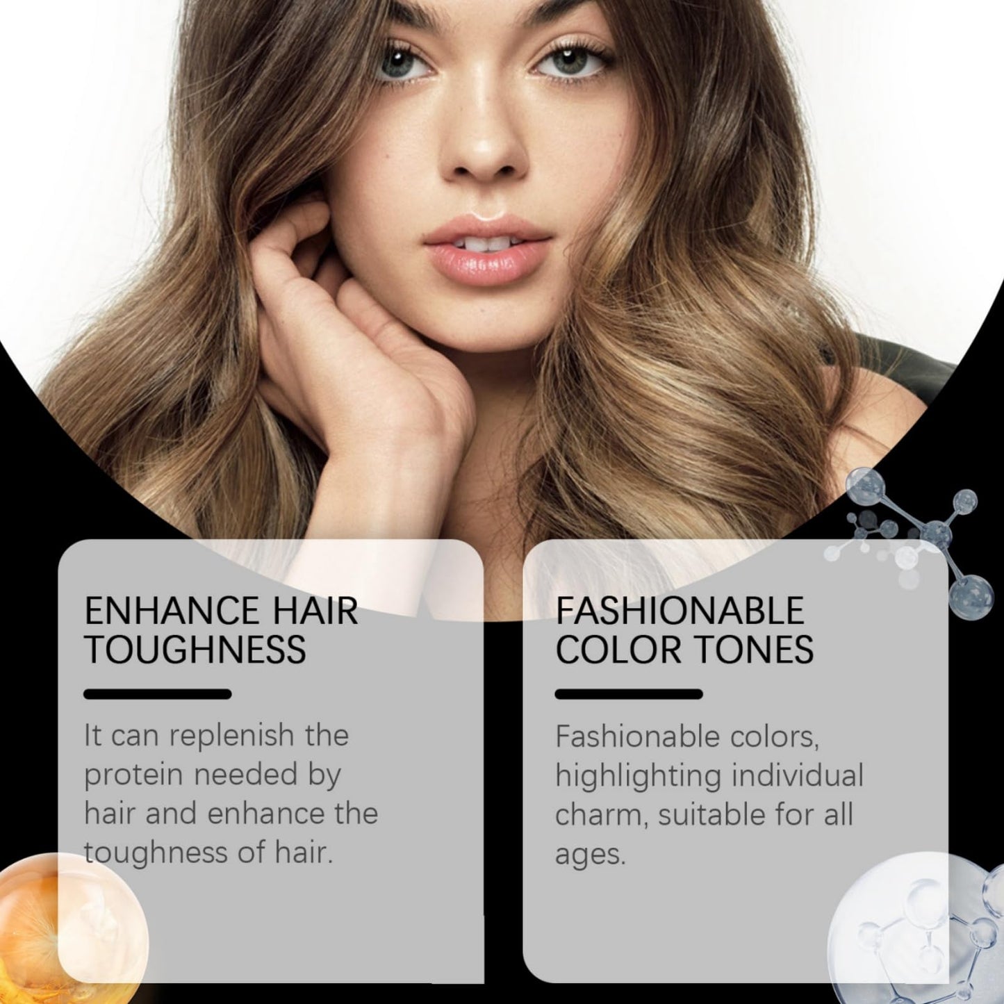 SingHao Polar Hair Dye Shampoo,Black Hair D/ye Shampoo 3 in 1 for Gray Hai/r,Nova Hair D/ye Sh/ampoo,Ha/ir Care Instant Dy/e Sha/mpoo,3 in 1 Instant Ha/ir D/ye Sha/mpoo,Semi-Permanent Gray H/air CoverageBlack