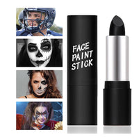 OunTechGlory Black Face Paint Stick for Sports & Halloween - Non-Toxic Body Paint Stick for Softball, Football, Baseball, Lacrosse - Adults & Kids Face Makeup Stick for Cosplay - Oil-Based Painting Stick