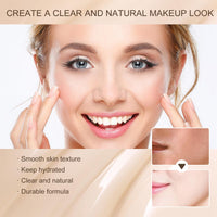 Ruojiar 2pcs BB Cream Light,SPF 50+ Gold Snail Sunscreen,BB Cream Medium,Tinted Moisturiser Face Women,BB Cream Tinted Moisturizer with SPF,Hydrating BB Cream Foundation,Color Correcting Cream(Natural)