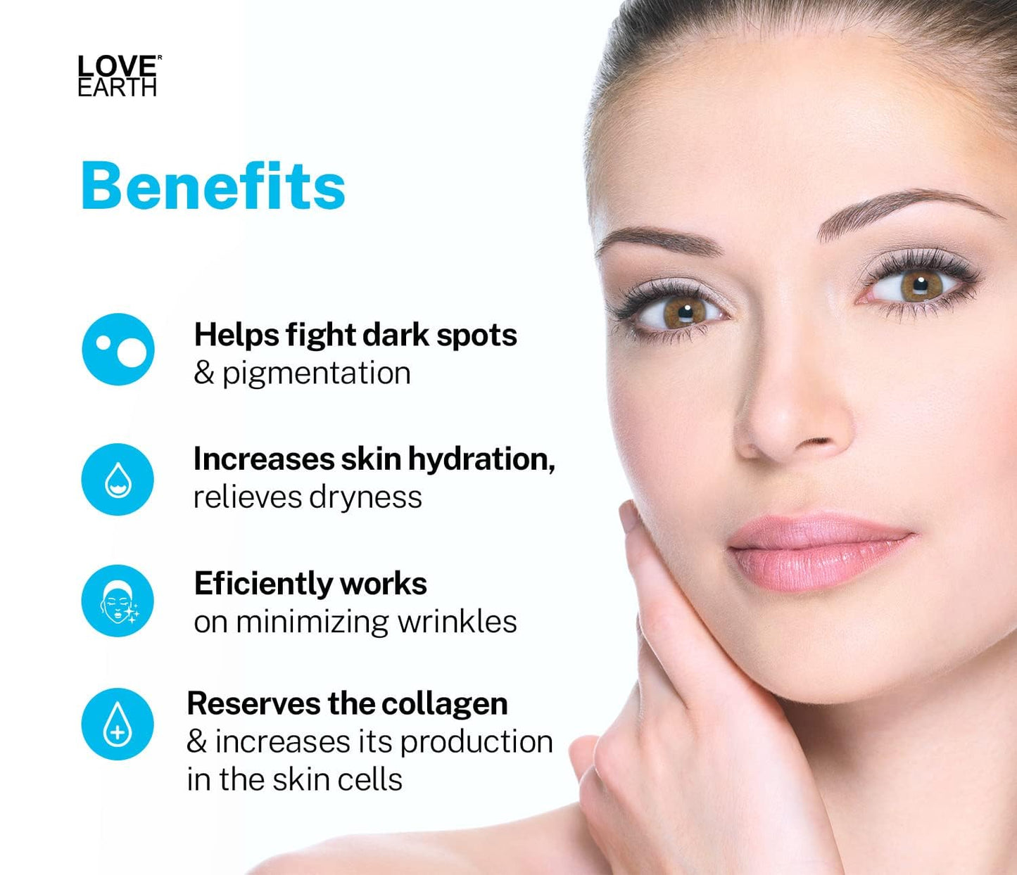 Generic Hyaluronic Acid Serum With Organic Aloe Vera & Essential Oils For Moisturised, Nourished & Hydrated Skin 30 ML