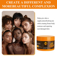 Katslyn Luxury Intensive Tanning Gel,150g Tanning Gel Intensive Tanning Gel Tanning Gel for Sunbathing with Applicator Stick Natural Tanning Accelerator Cream for Outdoor Sun Brown Tanning Cream(2pcs)