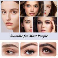 wimony Eyebrow Tint Kit,2-In-1 Eye Brow Tint Kits,Lash Tint Kit,Lasting for 6 Weeks Diy Hair Dying for Salon(7ml Black)