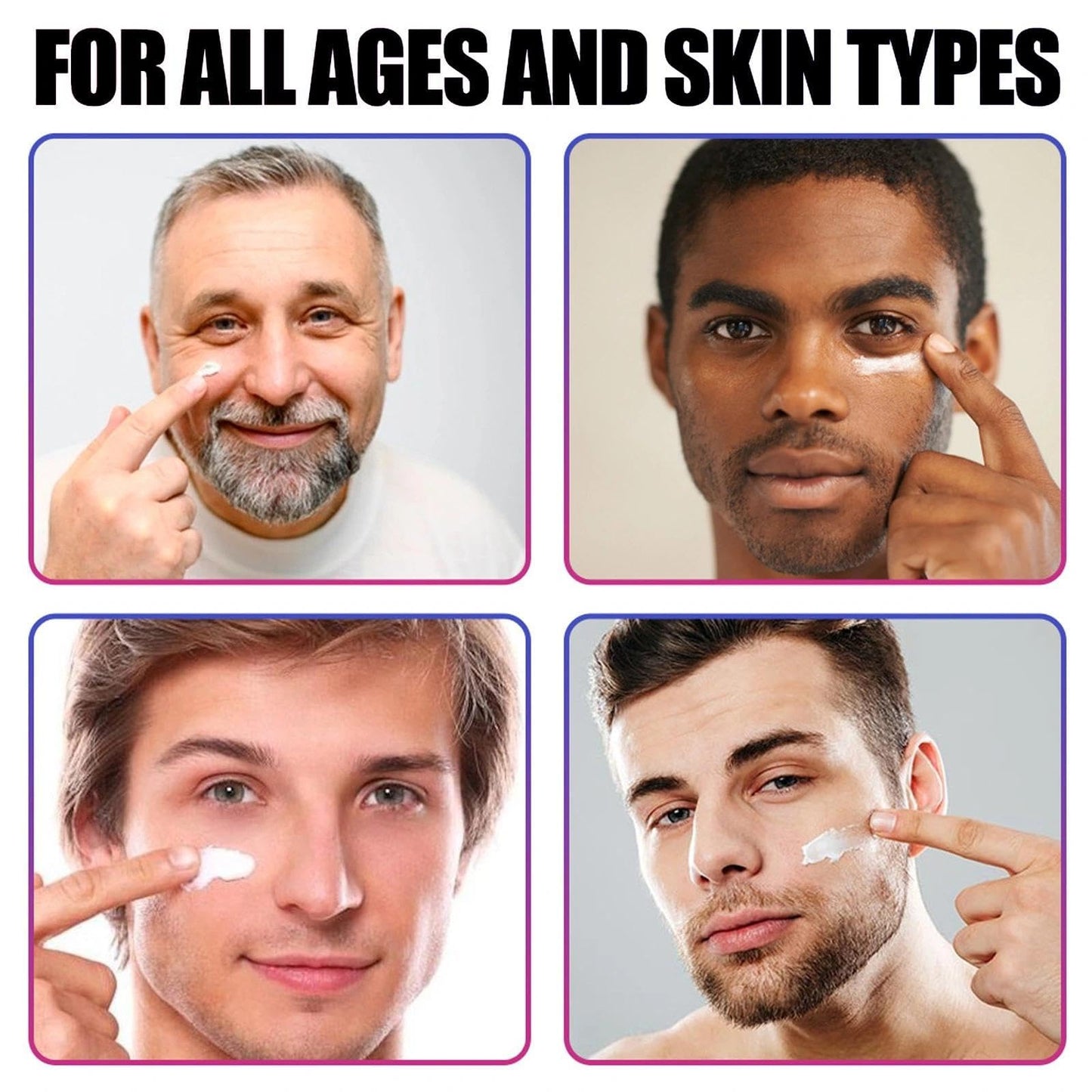Yongst Men's Skin Tightening Face Cream - Moisturizer to Reduce Fine Lines and Wrinkles, Face Cream Moisturiser for Men, Anti Wrinkle Skincare for a Smoother, Youthful Appearance