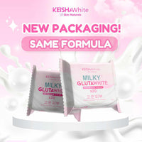 3 Bars Keishawhite Milky Gluta White premium Soap x20