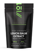 Lemon Balm Extract 7500mg - High Strength 6% Rosmarinic Acid (30mg) Supplement - 90 Vegan Capsules (3 Months Supply) - Resealable and Recyclable Pouch - by Alpha01