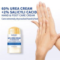 HERBINSOLS 2Pcs Urea Foot Cream - Urea Cream 60 Percent For Feet Plus 2% Salicylic Acid - Cracked Heel Repair Cream - Foot Cream For Calluses And Dry Hard Skin - Urea Moisturiser For Hand Foot Care