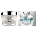 Olay Luminous Whip Moisturiser 50ml, 2 in 1 Face Cream & Primer with Niacinamide, Light as Air for a Healthy Glow