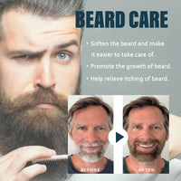 Jinjiar Beard Growth Kit,Beard Growth Oil with Roller for Promote Hair Regrowth,Natural Ingredients Beard Growth Serum,Beard Growth Serum for Men,Acial Hair Treatment,Beard Thickener for Men,Mens Beard Growth