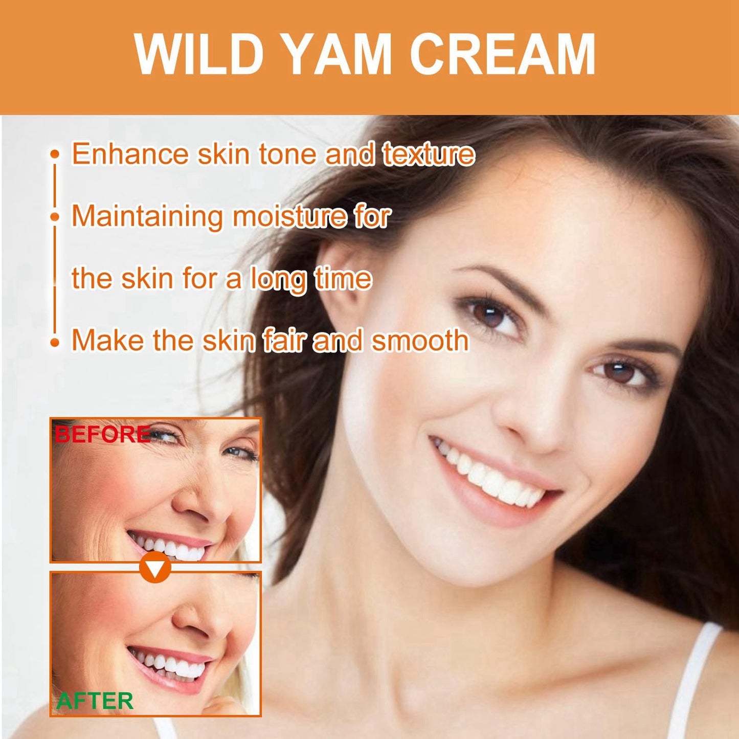 2pcs Wild Yam Cream,An-Nas Wild Yam Cream for Hor-Mone Balance,Women'S Wild Yam Cream,Wild Yam Root Cream for Women,Anti Wrinkle Wild Yam Cream,Anna'S Wild Yam Cream to Anti Aging,Skin Care,Face Cream