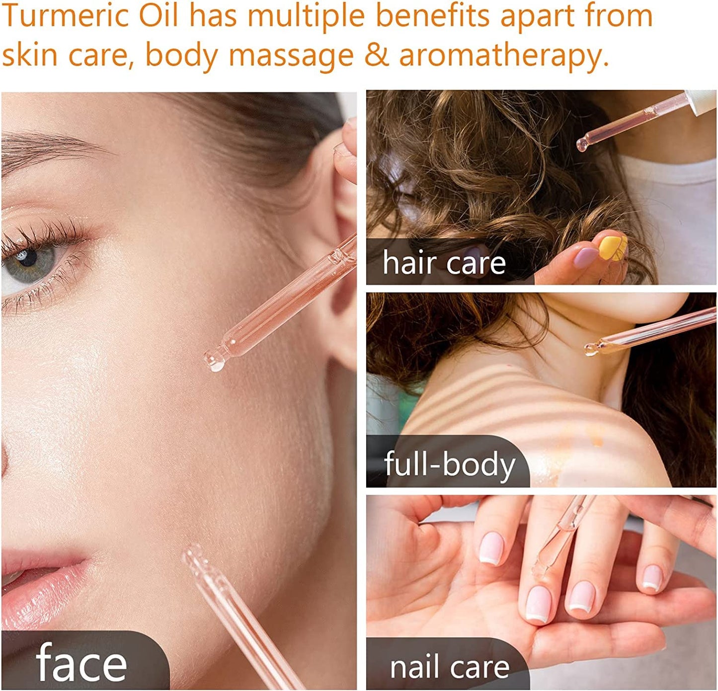 Turmeric Dark Spot Corrector Serum Oil, Turmeric Serum for Dark Spots Remover,Brightening Skincare for Hyperpigmentation, Acne Scars & Age Spots