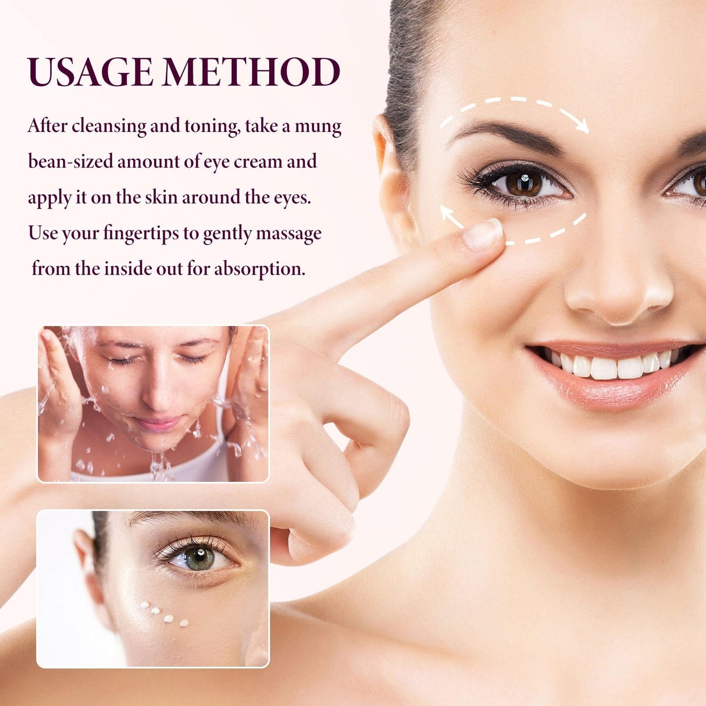 Siyinzu Eyelift Serum Mango Revitalize Eye Cream,Mango Activating and Firming Eye Cream,Hyaluronic Acid Repair Cream,E/ye Cre/am for Dark Circles and Puffy Eyes,Under Ey/e Cre/am,Anti Aging Ey/e Crea/m
