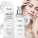 Oumun Color Changing Foundation SPF30,Changing Foundation,Full Coverage Liquid Foundation,Colour Match Foundation,Colour Changing Mature Skin Foundation,Foundation Full Coverage,Face Foundations,Skin Tint