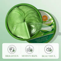 Chenduoran 60Pcs Under Eye Patches,Collagen Patches Eye Masks, Aloe Vera Gel Eye Mask Skin Care,for Puffy Eyes Dark Circles Eye Bags, Anti Wrinkle, Hydrating,Skincare,for Men and Women
