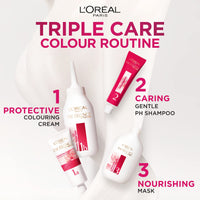 L'Oréal Paris Excellence Crème Permanent Hair Dye, Radiant At-Home Hair Colour with up to 100% Grey Coverage, Pro-Keratin, Up to 8 Weeks of Colour, Colour: 5 Natural Brown