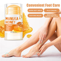 CTUBLIAUNX Cracked Heel Repair Cream with Manuka Honey – Foot Cream for Cracked Heels & Dry Skin, Fast-Absorbing Moisturizer for Rough, Peeling Feet