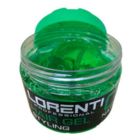 Lorenti Hair Styling Gel | Strong Hold, Edge Control Gum Effect Natural Shine 300ml (Green Natural Shine)