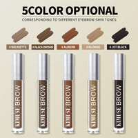 KIMUSE Eyebrow Gel, Eye Brow Tint, Waterproof, Long-Lasting, Smudge-Proof, Transfer-Proof (BLACKBROWN)