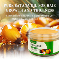 Lxitian 100% Natural Raw Batana Oil for Hair Growth, Dr. Sebi Hair Oil from Honduras, Pure Nourishment Organic, Prevent Hair Loss,Eliminates Split Ends Moisturize Scalp,Restore Hair Masks for Dry Damaged Hair
