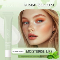Summer Special Lip Butter Balm,Hydrating & Nourishing Lip Gloss,Conditioning Lip Mask and Lip Balm for Instant Moisture,Non-Greasy Soothes Dry Lip Care Oil,Lightweight Summer SPF Lip Balm (2pcs)