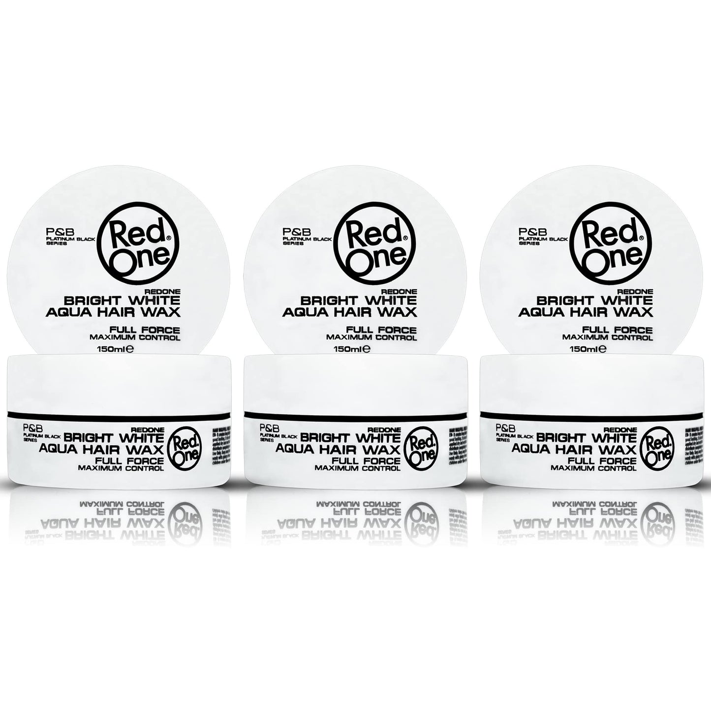 Redone RedOne Hair Styling Wax White 150 ml | Ultra Hold | Gel Wax | Peach Scent | Maximum Control | Men & Women Hair Wax | Strong Holding