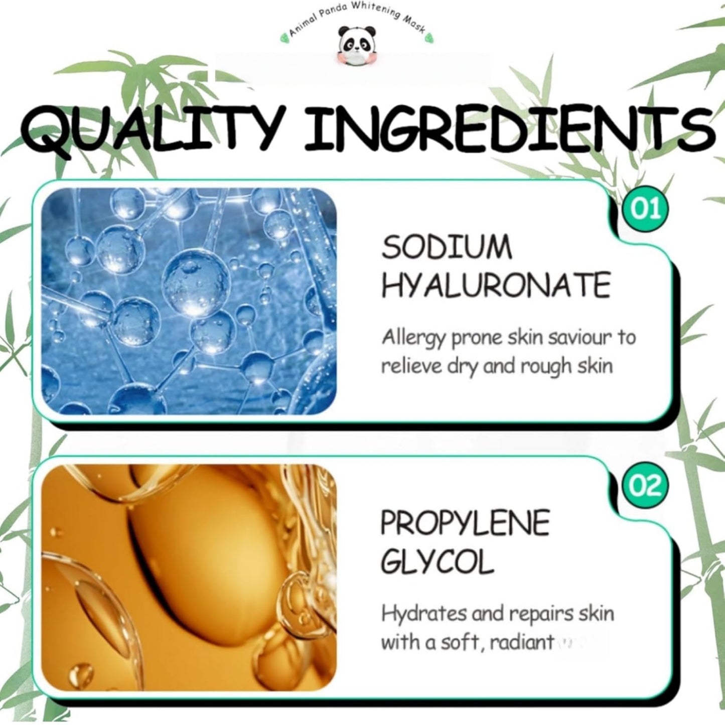 4PCS Panda Face Mask,Face Masks Skincare,Funny Faces Masks,Fun Animal Sheet Mask,Deep Hydrating, Brighten, Moisturize,Elasticity Improve Tighten Skin,Soothe For All Skin Types