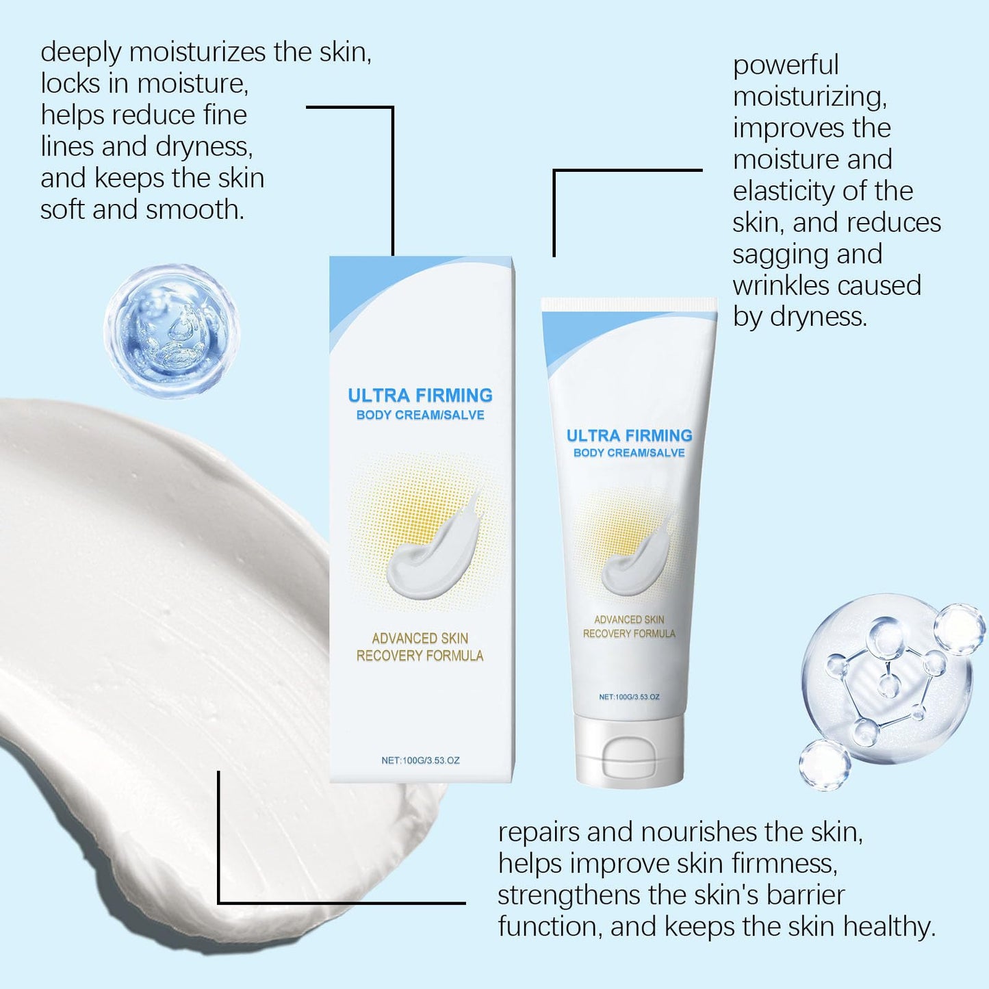 Generic Armlift Ultra Firming Cream, Ultra Repair Cream, Firming Body Lotion, Loose Skin Tightening Creams, Body Firming Creams for Loose Skin, Armlift Bodys Cream for All Skin Types