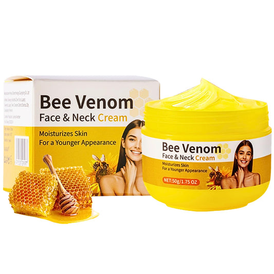 Cureluxe Bee Venom Anti Wrinkle Face Cream - Bee Venom Cream – Firming Face Cream For Mature Skin - Lifting & Tightening lotion for Fine Lines, Hydrating Bee Ven-om Moisturizer for All Skin Types