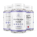 Physlium Husk 5000mg - 4 Month Supply 120 Capsules - Vegan Physlium Husk