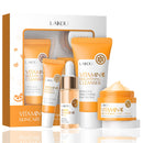 Vitamin C Skin Care Sets & Kits, Skin Care For Teenage Girls, Skin Care Set For Pamper Teenage Girls Gifts,Facial Kit,Skincare Set,Cleanser, Serum,Cream,Eye Cream
