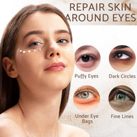 DOOCECIY Luminous Eye Corrector SPF 41, Eye Cream for Dark Circles Puffy Eyes, Anti Wrinkle